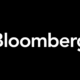 A photo of the Bloomberg logo