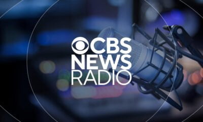 A photo of the CBS News Radio logo