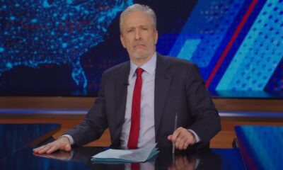 A photo of Jon Stewart hosting The Daily Show